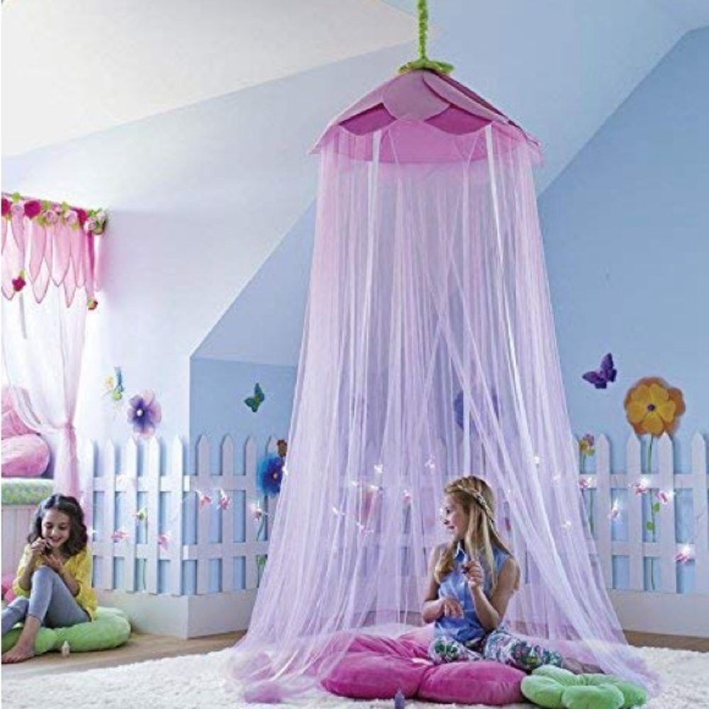 Hearthsong Pink and Yellow Secret Garden Hideaway & Flower Pillow - Picture 6 of 7